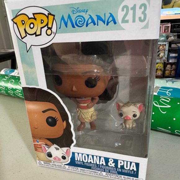 NWT Disney Moana & Pua Funko Pop #213 - Picture 2 of 8